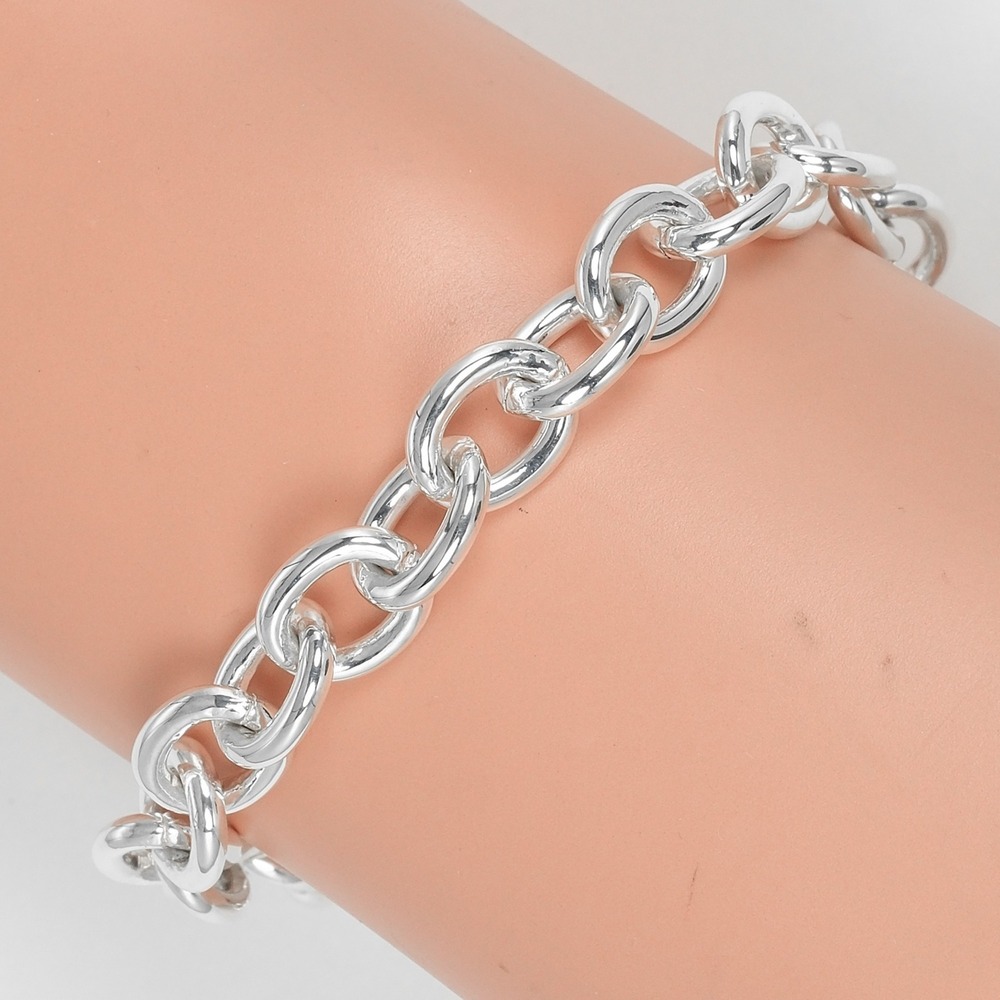 TIFFANY Silver Charm Bracelet - Picture 3 of 8